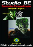 Aerografia do Coringa D.c