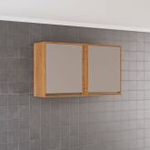 15372.Aereo Cozinha Perola 120 2P Fechado Cinamomo.Off White Salleto