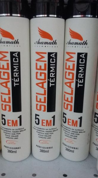 Selagem térmica 5 em 1 Aramath cosméticos 380ml