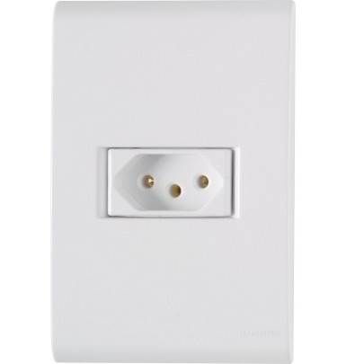 Conjunto Liz 2"x4" Tomada 2p+T 20A Tramontina