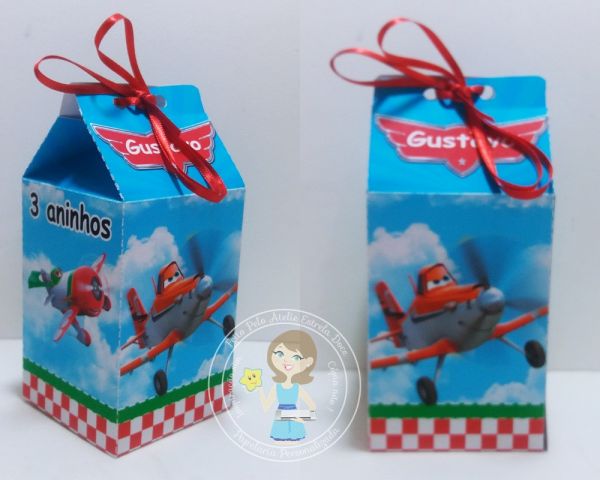 Caixa Milk impressa