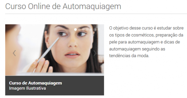 Curso Online de Automaquiagem