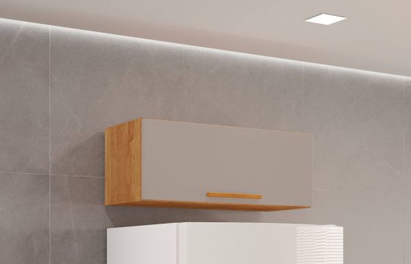 15405.Aereo Geladeira Cozinha New Valencia Cinamomo.Off White Salleto
