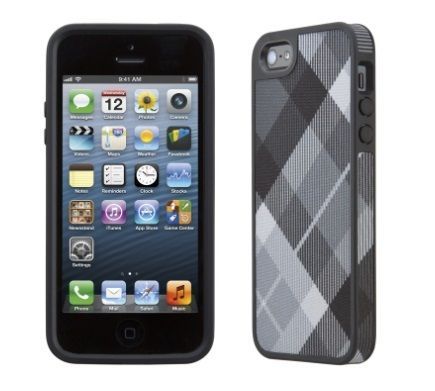 CASE SPECK ORIGINAL FABSHELL MEGAPLAID BLACK PARA IPHONE 4 E 4S
