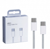 Cabo de Dados USB C x USB C iPhone 15 Trançado 1m Original (Apple)