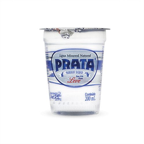 AGUA PRATA COPO 200ML