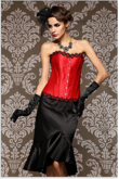 Corselet Luxo Vermelho