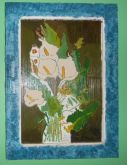 Quadro Pintura sobre textura