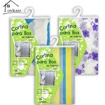 CORTINA P/BOX EM POLIETER 160X175