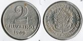 V282-2 - 2,00 cruzeiros 1960 - Tiragem 19.624.000