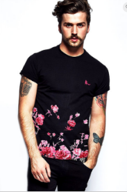 T'SHIRT SOPRO DAS ROSAS