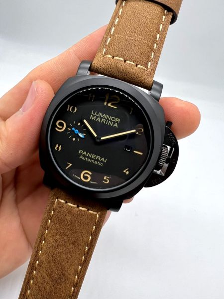 PANERAI LUMINOR MARINA COURO