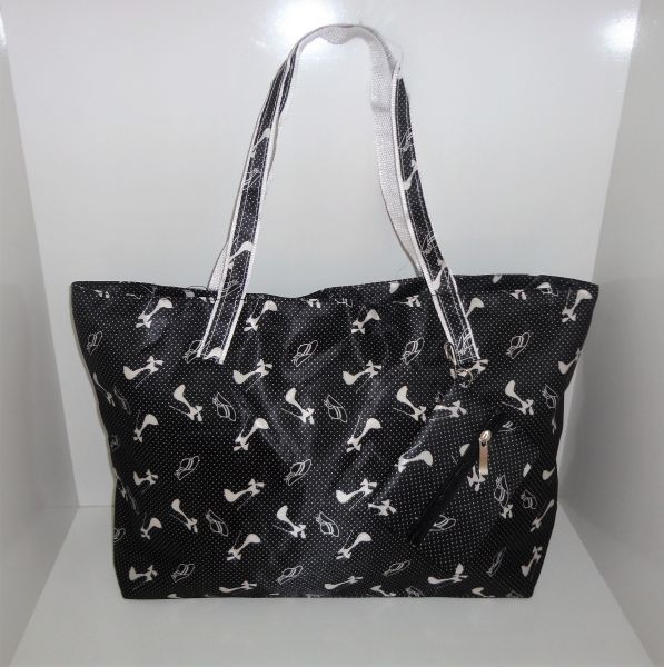 Bolsa de Praia Com Bolsinha Porta Moeda