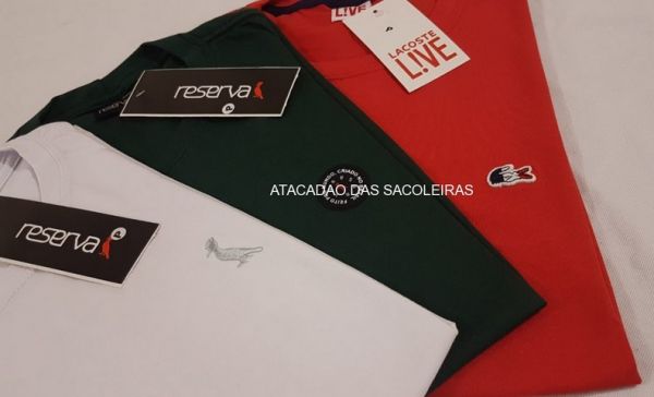10 PEÇAS - CAMISETAS DELUXE MALHA PREMIUM 100% ALGODÃO