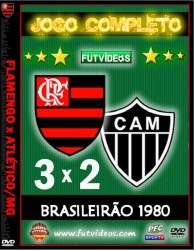 DVD FLAMENGO 3x2 ATLÉTICO/MG - CAMPEONATO BRASILEIRO 1980 - FINAL