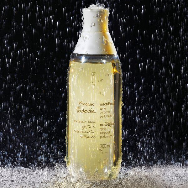 NATURA Desodorante Colônia Spray Corporal Perfumado Macadâmia Tododia