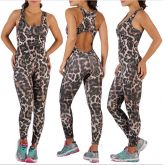 Macacão Estampado Legging