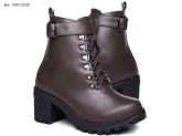 1-Ankle Boot com meia pata feminina roqueira- bota cano curto salto TORRICELLA inverno luxo