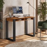 Escrivaninha Office Move Cinamomo Mel.Preto Mobler