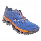 Tênis Mizuno Wave Prophecy II Azul e Laranja