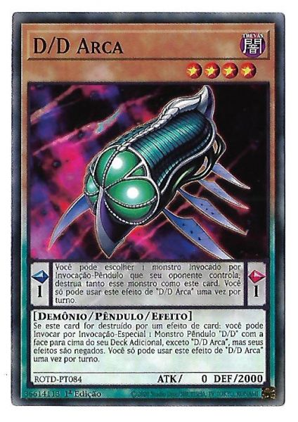 Yu-Gi-Oh D/D Arca - Comum