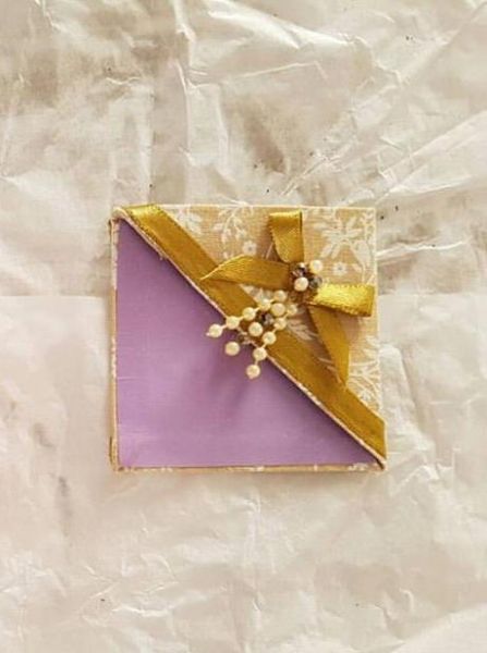 Marcador Dourado 6 cm².