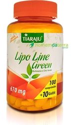 LIPO LINE  GREEN  670 mg    100 CAPS + 10 CAPS GRÁTIS