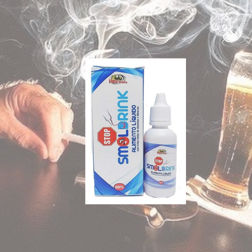 SMOLL DRINK - COMBATE O VÍCIO DA BEBIDA E  DO FUMO - 100% NATURAL