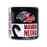 Bolinha explosiva MAMBA NEGRA