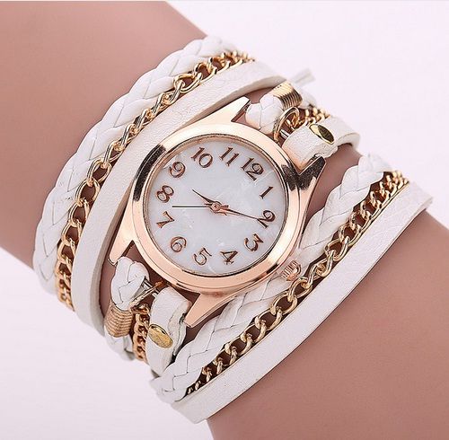 Relogio pulseira Branco