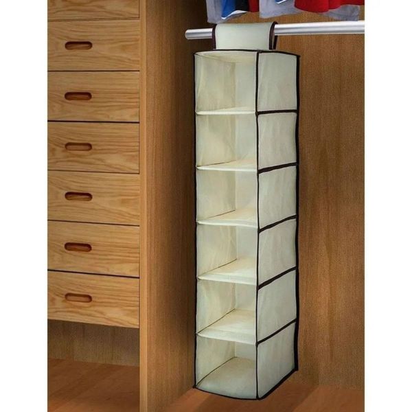 Organizador Multiuso 6 Prateleira  15x30x84cm Tnt Cosy