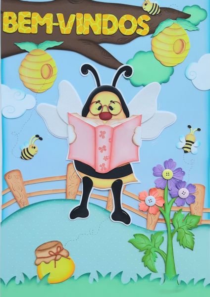 Kit Sala de Aula - Jardim de abelhas