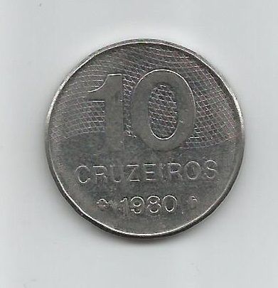 V355 - 10 cruzeiro 1980