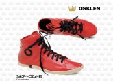 BOTA OSKLEN COURO NAPA VERMELHO - SKF-061-B