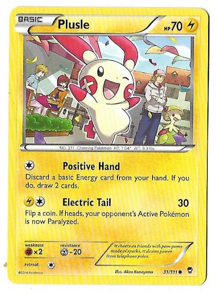 Pokemon Plusle Furious Fists