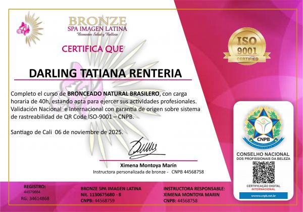 DARLING TATIANA MOSQUERA RENTERIA