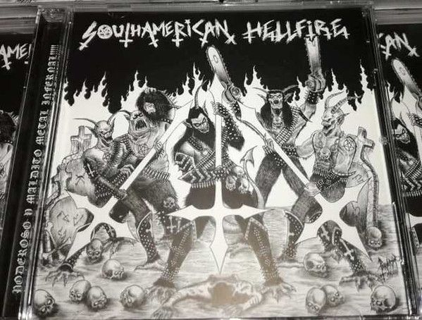 SOUTHAMERICAN HELLFIRE "split" Ad Terrorem / Necrovomit / Beheader / Feretrum