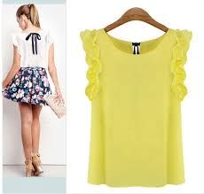 BLUSA AMARELA E TB  EM  BRANCO