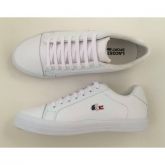 SAPATENIS LACOSTE BRANCO C/ CARAMELO