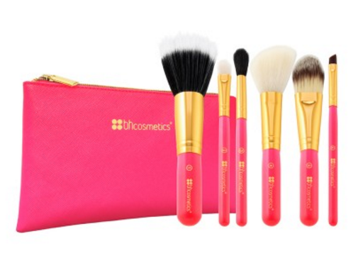 Pink Neon- Kit com 6 pincéis