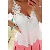 Blusa ( Chifon ) Casual - Fina - Padrão #03637874