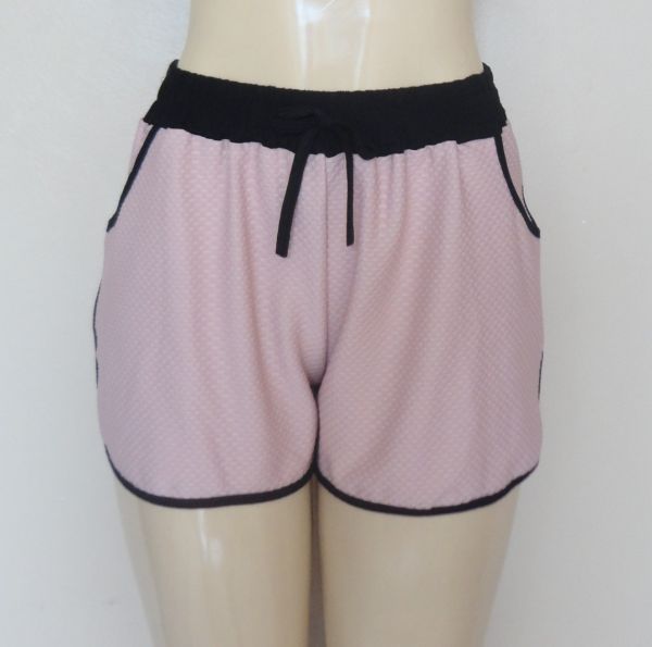 Short Cordão Solto e Elástico Cintura