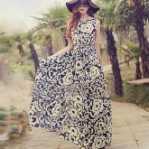 Maxi - Vestido - Chifon - Cinto Não Incluso #01844714