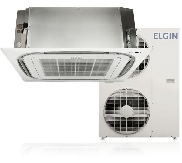 Ar condicionado Split Cassete Elgin 360º 60000 btu/h Quente e Frio 220v Trifásico