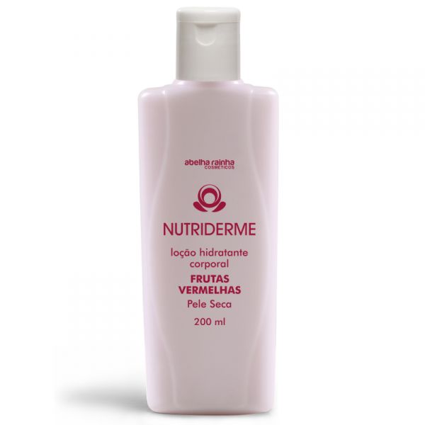 3673 NUTRIDERME - LOÇÃO HIDRATANTE CORPORAL FRUTAS VERMELHAS - 200 ML