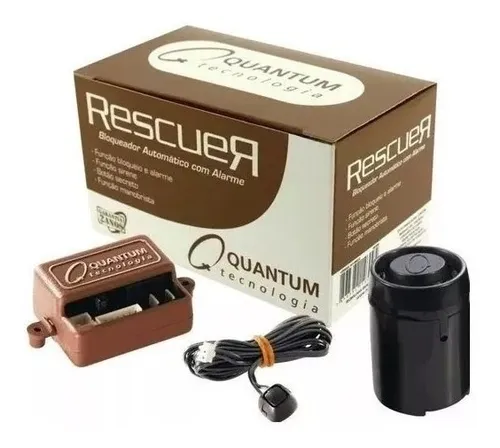 BLOQUEADOR AUTOMOTIVO QUANTUM RESCUR C/SIRENE