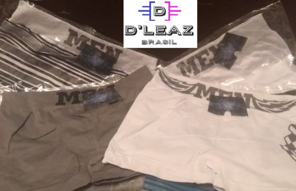 Cueca Box - P/M - 3 POR R$ 25,00 / 5 POR 40,00