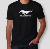 Camiseta Auto Ford Mustang Preto