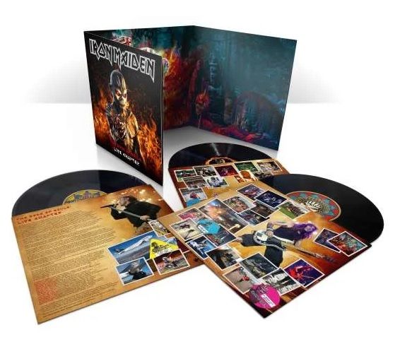 Iron Maiden - The Book of Souls - Live Chapter (03 LP's Black Vinyl)