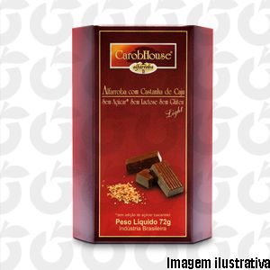 Alfarroba com Castanha de Caju 6unid Carob House